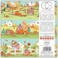 Craft Consortium Happy Harvest 6x6 Inch Paper Pad (CCPPAD039B)
